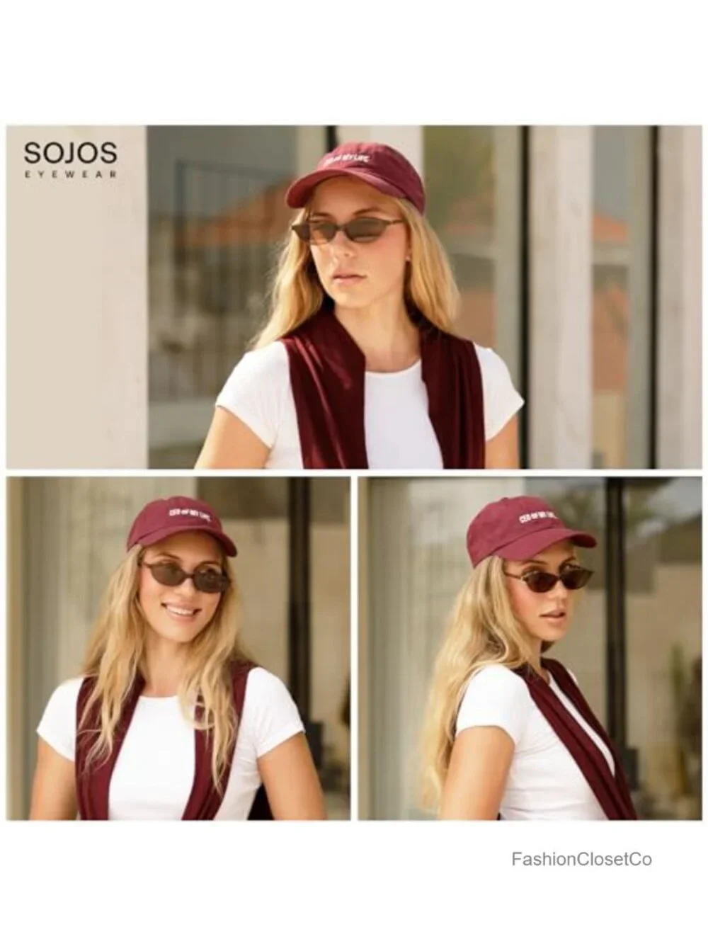 Retro Oval Cat Eye Sunglasses - UV400 Polarized TR90 Frame